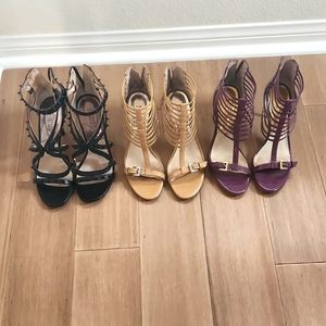 Michael Kors Sandals ( 3 pair)